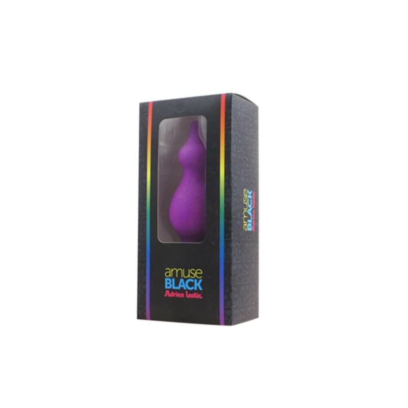 AD20273 Анальна пробка Adrien Lastic Amuse Medium Purple (M) з двома переходами, макс. діаметр 3,6 см