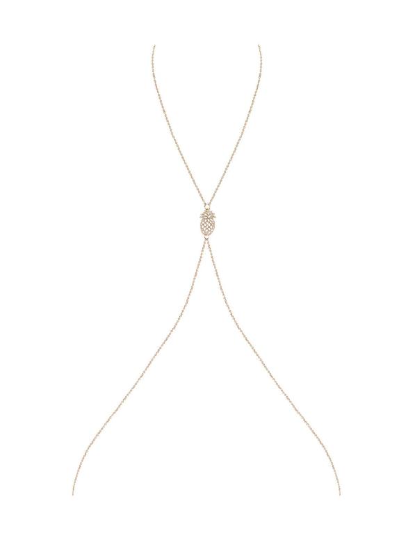 SO7687 Цепочка для бюста с кулоном-совой Obsessive Bijou 901