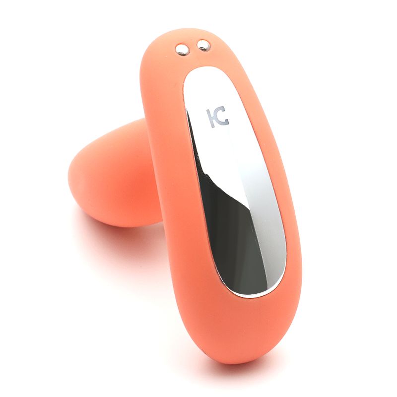 SO3631 Вібропробка і масажер простати 2-в-1 KISTOY Gordon Orange з пультом ДК, гнучка ніжка