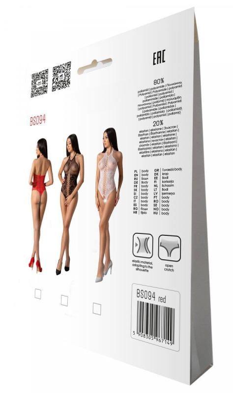 SO8924 Бодістокінг Passion BS094 red