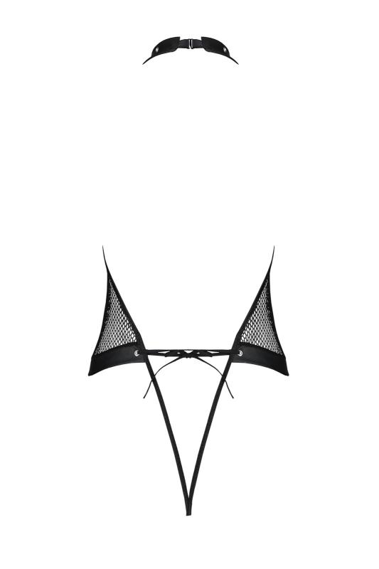SO8450 Боді-халтер з відкритим доступом Passion MOONLIGHT BODY XXL/XXXL black