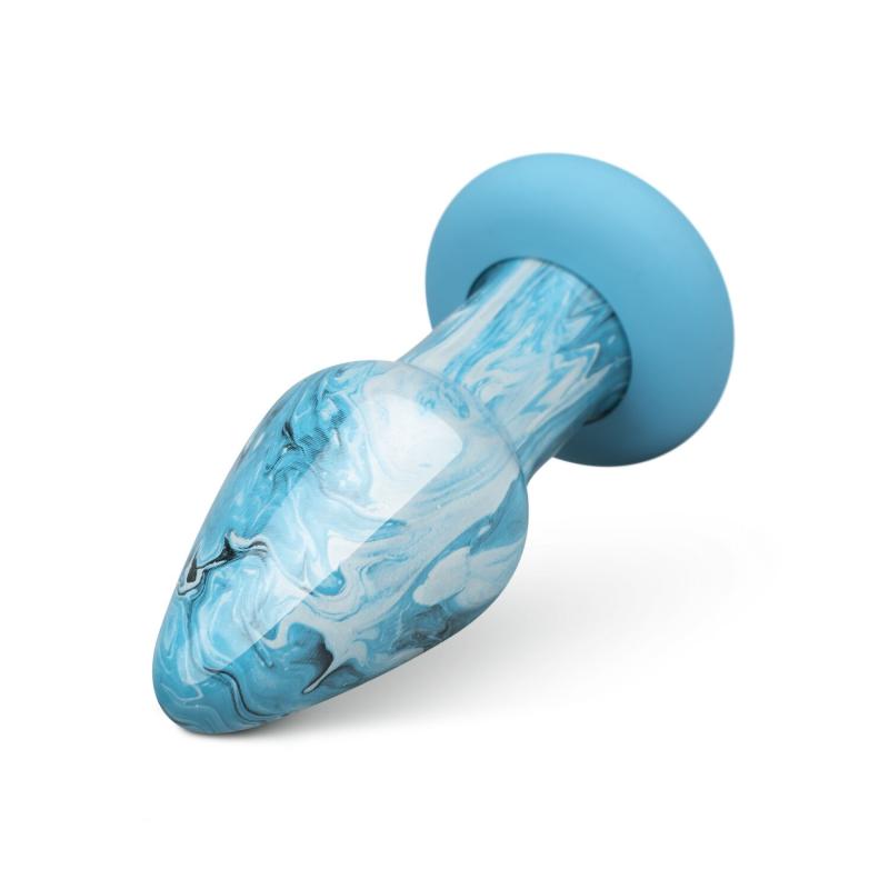 SO8895 Скляна анальна пробка Gildo - Ocean Curl Glass Butt plug