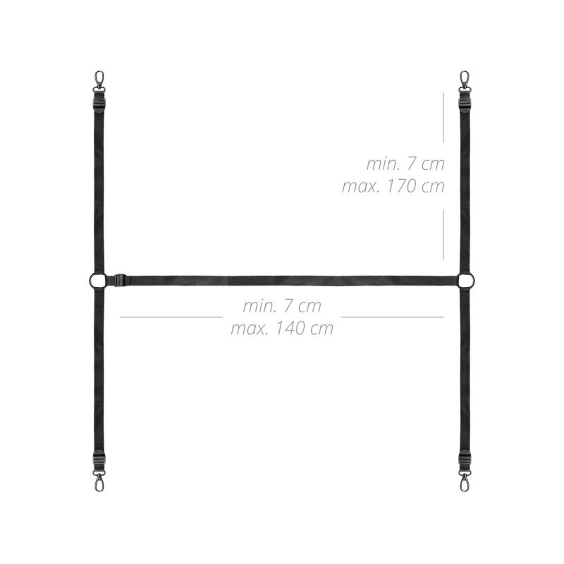 SO8810 Фіксатор рук і ніг для ліжка Bedroom Fantasies Under the bed Restraint Set