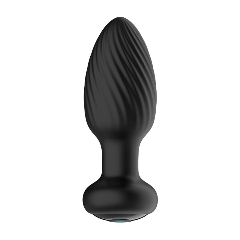 SO8697 Анальна пробка Nexus TORNADO Remote Control Rotating Butt Plug - Black