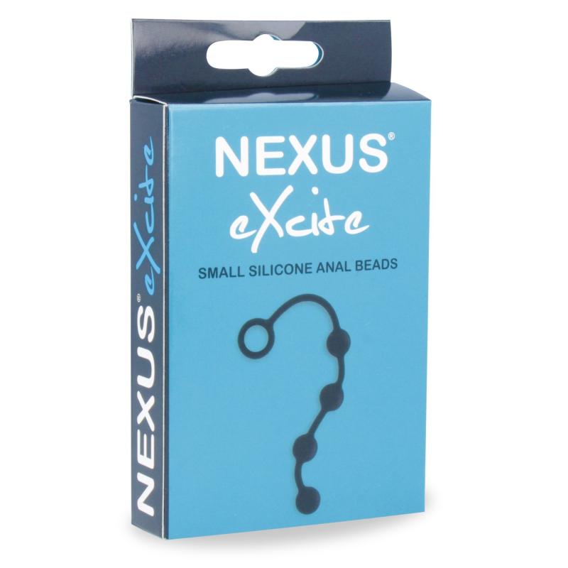 SO1767 Анальні кульки Nexus Excite Small Anal Beads, силікон, макс. діаметр 2 см