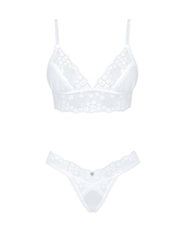 SO8172 Еротичний комплект Obsessive Heavenlly 2-pcs set XS/S, бюстгальтер і танга