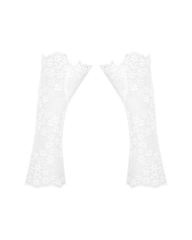 SO8184 Кружевные митенки Obsessive Heavenlly gloves O/S