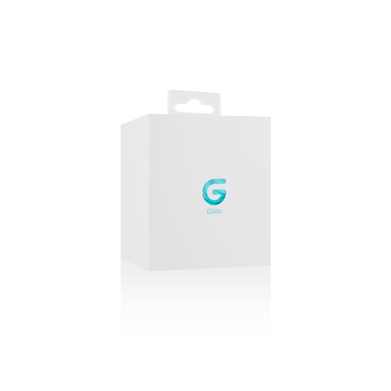 SO4417 Скляна анальна пробка з внутрішньою спіраллю Gildo Glass Buttplug No. 23