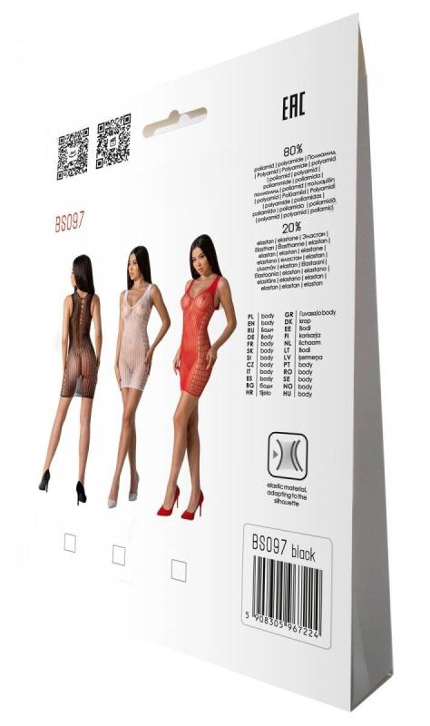 SO8932 Бодистокинг Passion BS097 black