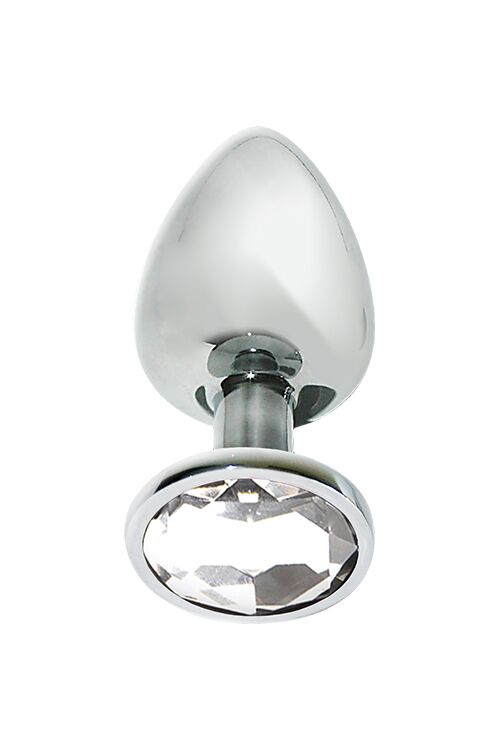 SO4641 Анальна пробка з кристалом MAI Attraction Toys №72, довжина 5см, діаметр 2,5 см