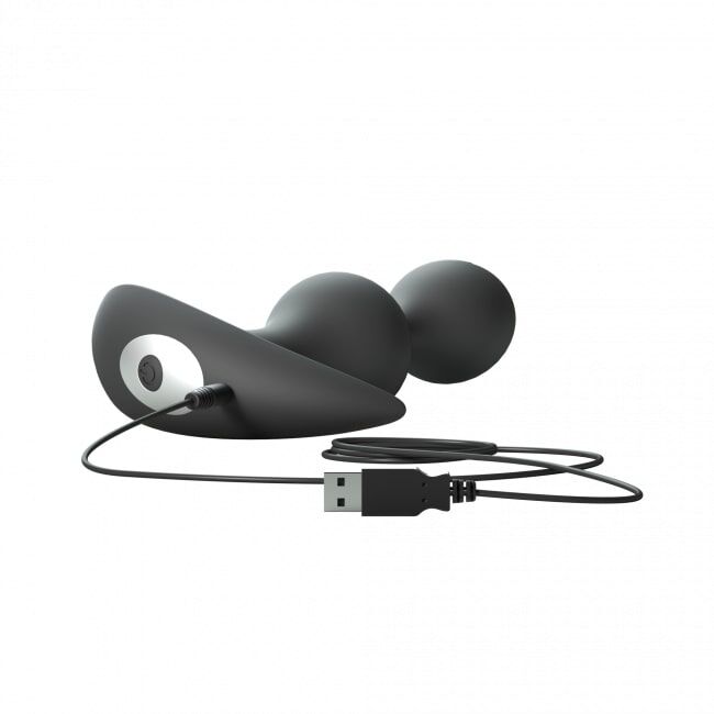 SO4873 Анальний стимулятор, гнучкий з вібрацією Love To Love TWINNY BUD Black