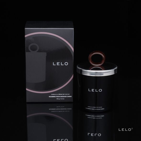 SO8129 Массажная свеча LELO Massage Candle Vanilla & Creme de Cacao, соевый воск, 36 часов горения