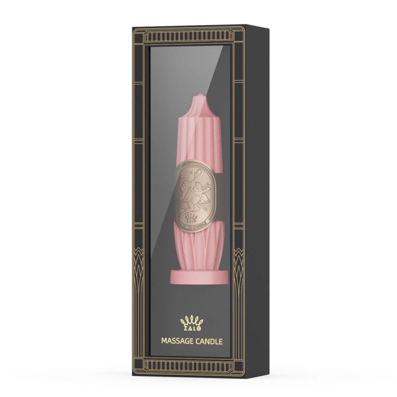 SO8232 Роскошная массажная свеча Zalo Massage Candle Pink