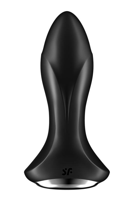 SO6278 Анальна смарт-вібропробка із перлинним масажем Satisfyer Rotator Plug 1+ Black