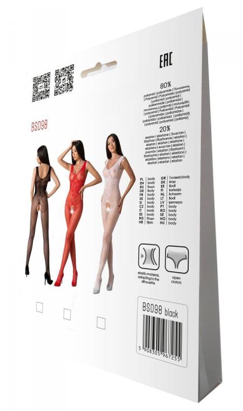 SO8935 Бодістокінг Passion BS098 black