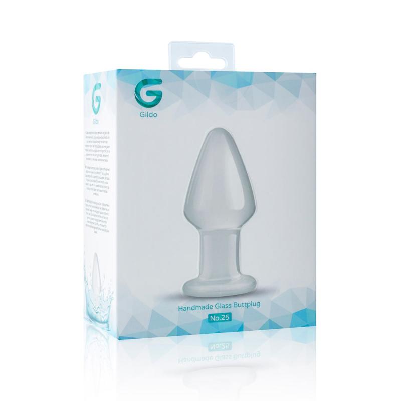 SO4416 Скляна анальна пробка Gildo Glass Buttplug No. 25