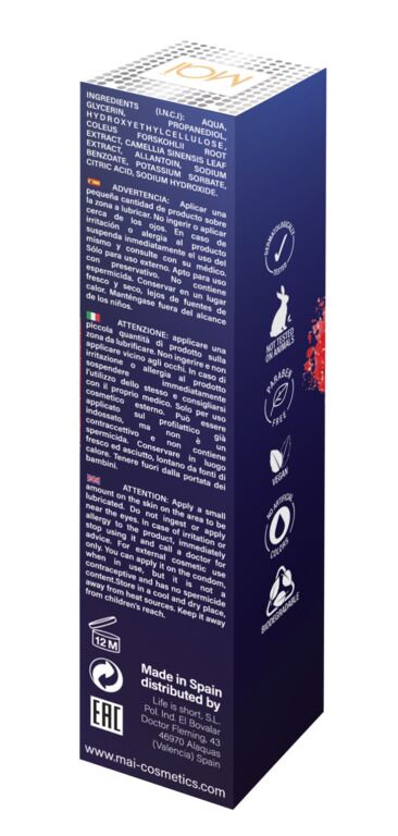 SO6049 Смазка для орального секса на водной основе MAI Attraction Champagne Strawberry (50 мл)