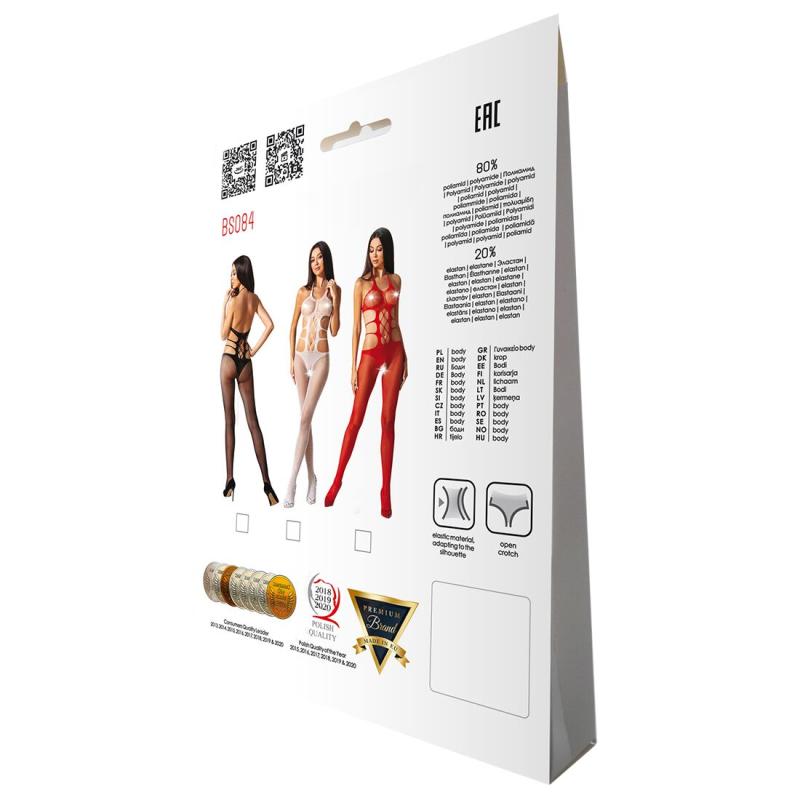 SO4741 Еротичний бодістокінг Passion BS084 black