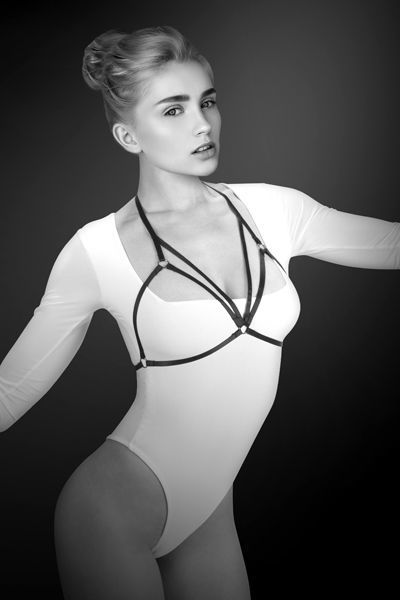 SO2230 Портупея на груди Bijoux Pour Toi - MORGANE, еластичний поліестер