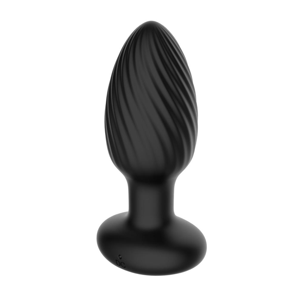 SO8697 Анальна пробка Nexus TORNADO Remote Control Rotating Butt Plug - Black