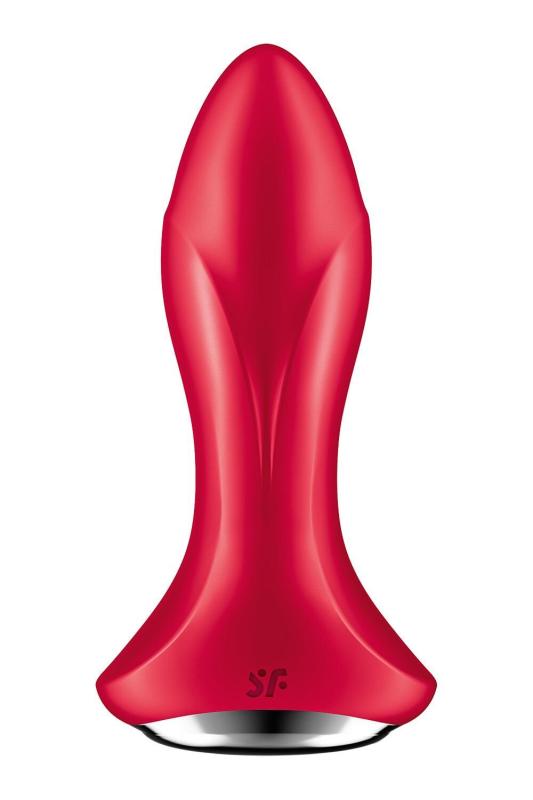 SO6277 Анальна смарт-вібропробка із перлинним масажем Satisfyer Rotator Plug 1+ Red