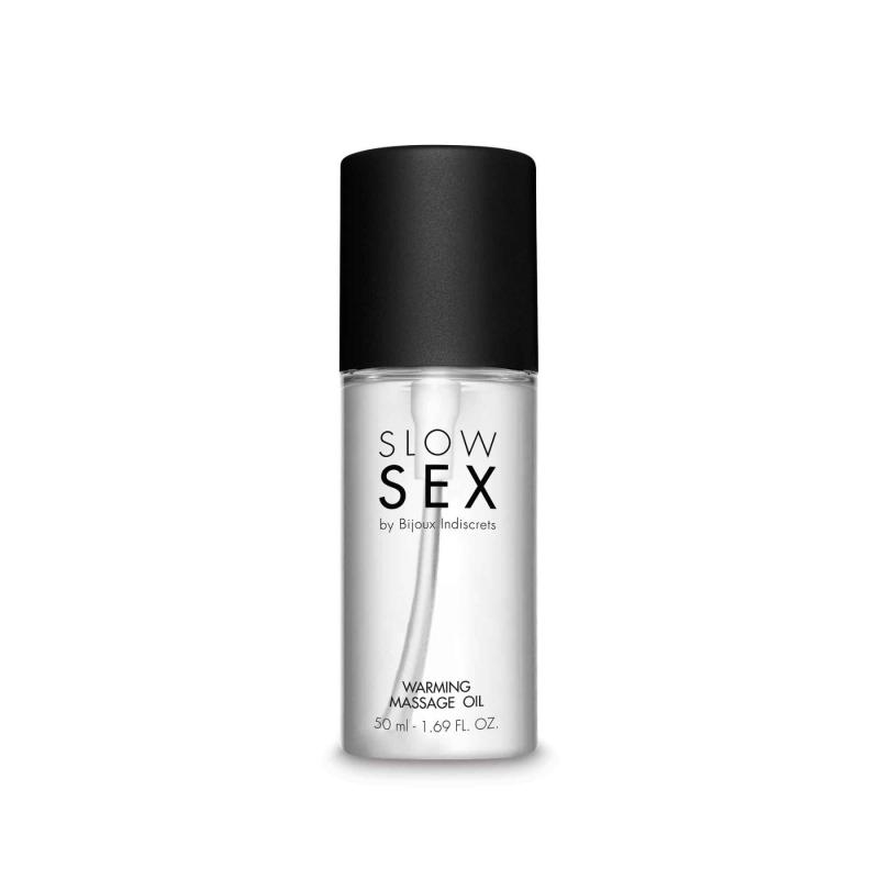 SO5906 Разогревающее съедобное массажное масло Bijoux Indiscrets Slow Sex Warming massage oil
