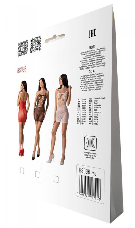 SO8930 Бодістокінг Passion BS096 red