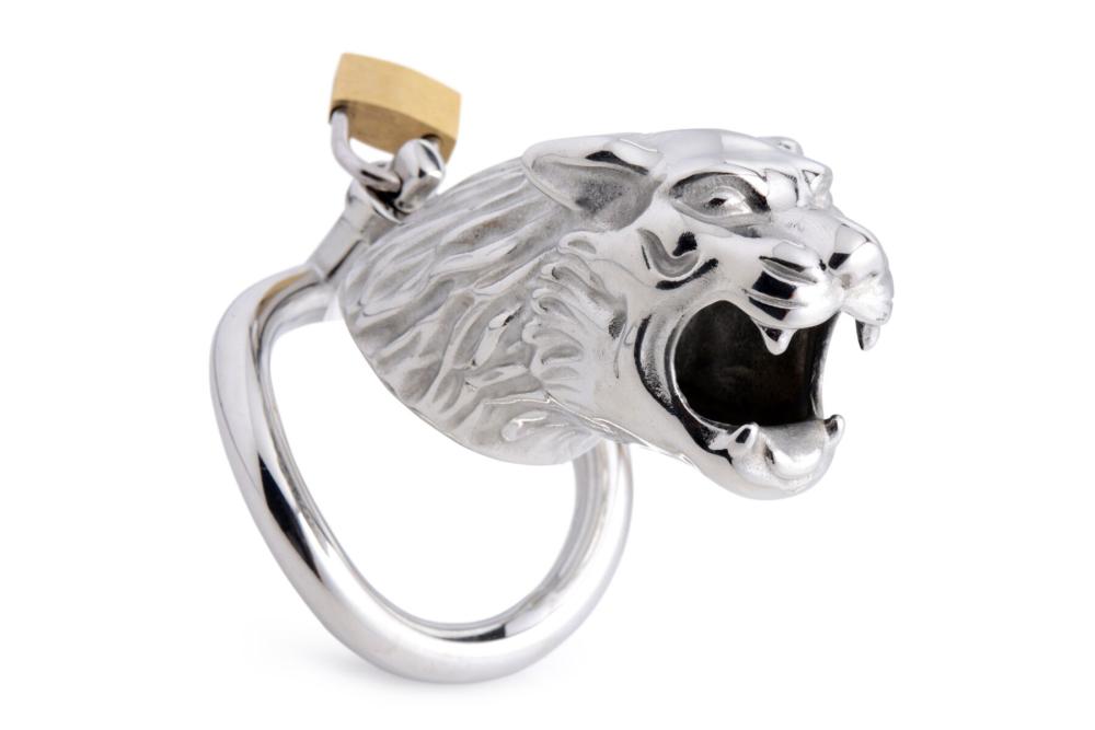 SO8795 Клітка для члена Master Series Tiger King Cock Cage With Lock