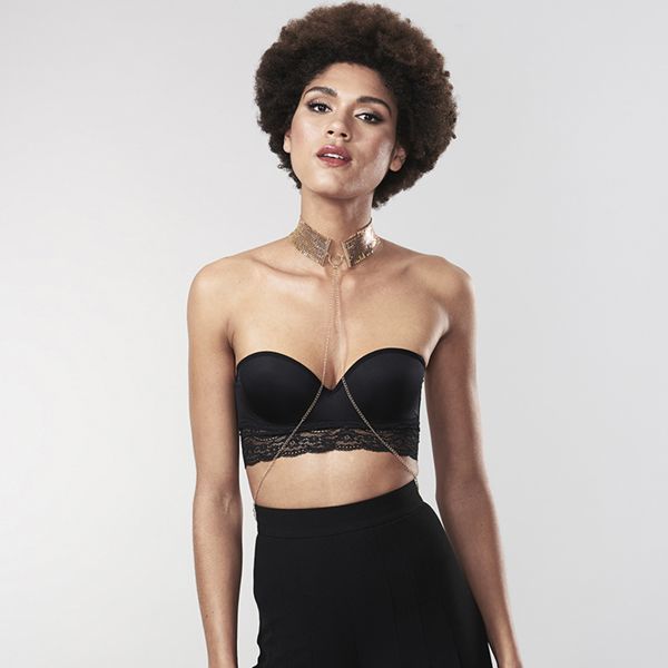 SO2666 Намисто-комір Bijoux Indiscrets Desir Metallique Collar - Gold