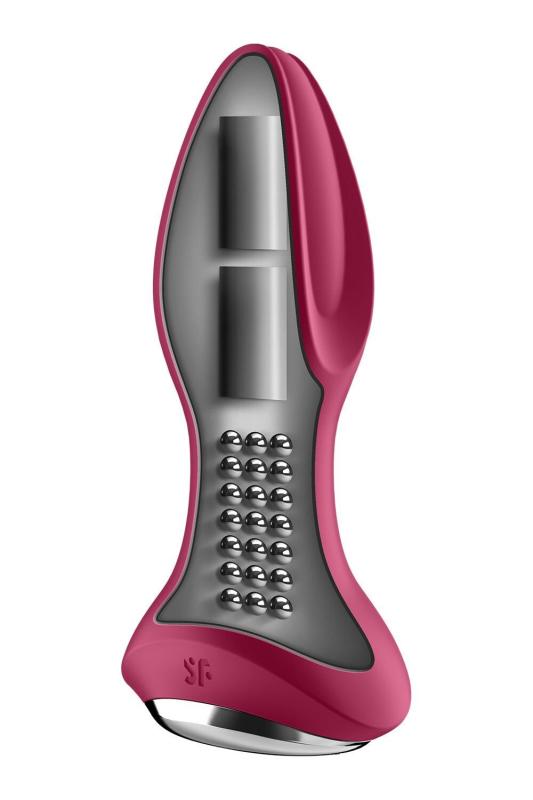 SO6280 Анальна смарт вібропробка із перлинним масажем Satisfyer Rotator Plug 2+ Violet