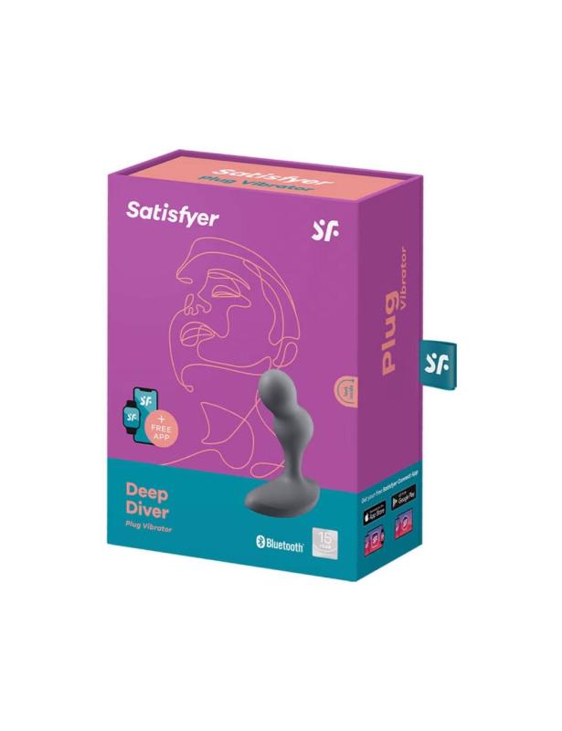 SO6083 Смарт-масажер простати Satisfyer Deep Diver Grey