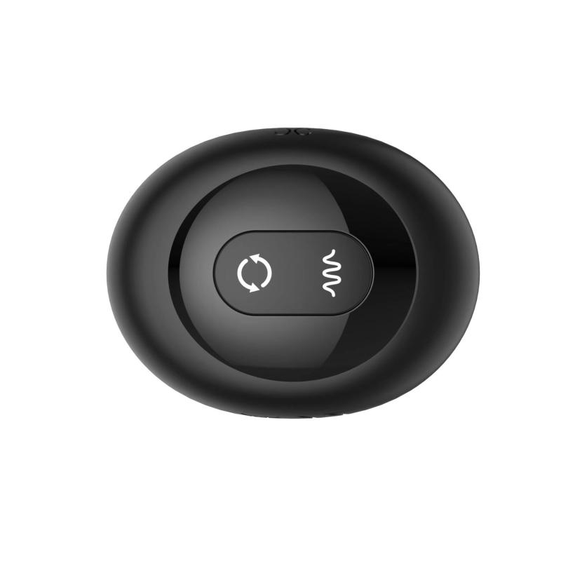 SO8697 Анальна пробка Nexus TORNADO Remote Control Rotating Butt Plug - Black