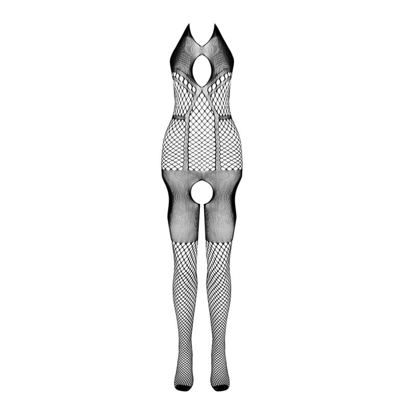 SO4726 Бодістокінг з імітацією панчох Passion BS079 black