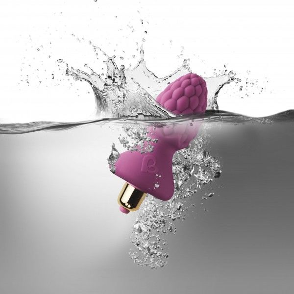 RO1491 Анальний вібростимулятор Rocks Off Ass-Berries 7 Raspberry