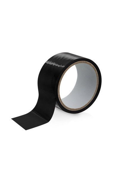 SO2234 Скотч для бондажа Fetish Tentation Black (15м), не липне до шкіри і волосків, тільки сам до себе