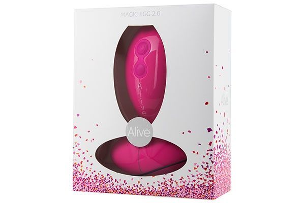 AL40513 Віброяйце Alive Magic Egg 2.0 Pink із пультом ДУ