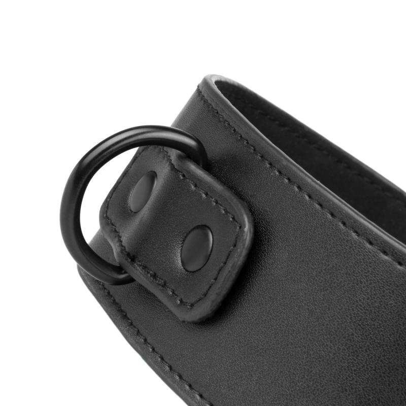 SO8805 Наручники с повідцем Bedroom Fantasies Collar & Wrist - Black