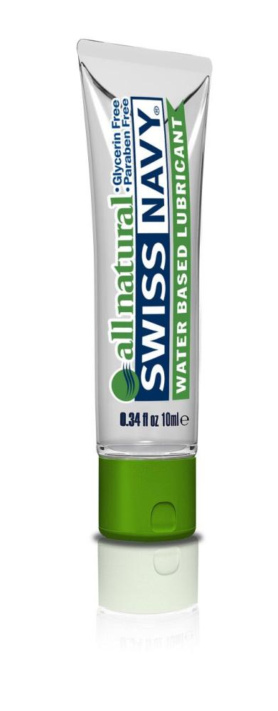 SO5673 Лубрикант на водной основе для чувствительной кожи Swiss Navy All Natural 10 мл