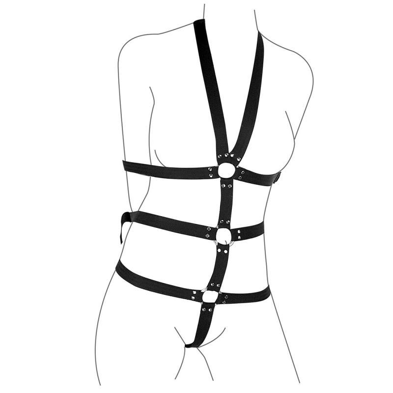 SO5155 Набір для фіксації Art of Sex - BDSM Fixation Black Night Simple