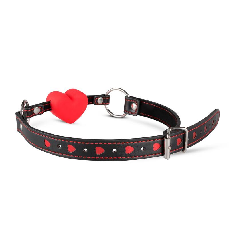 SO5124 Силіконовий кляп у вигляді серця Whipped - Heart Ball Gag