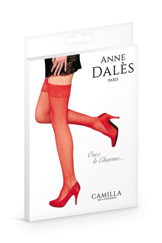 SO8691 Чулки Anne De Ales CAMILLA T2 Red