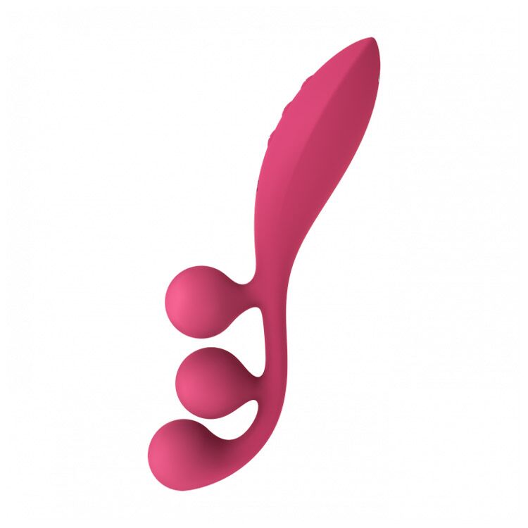 SO7785 Універсальний вібратор Satisfyer Tri Ball 1, 3 мотори, гнеться