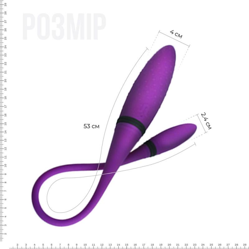 AD108216 Вібратор двосторонній Adrien Lastic AD-2 з пультом LRS