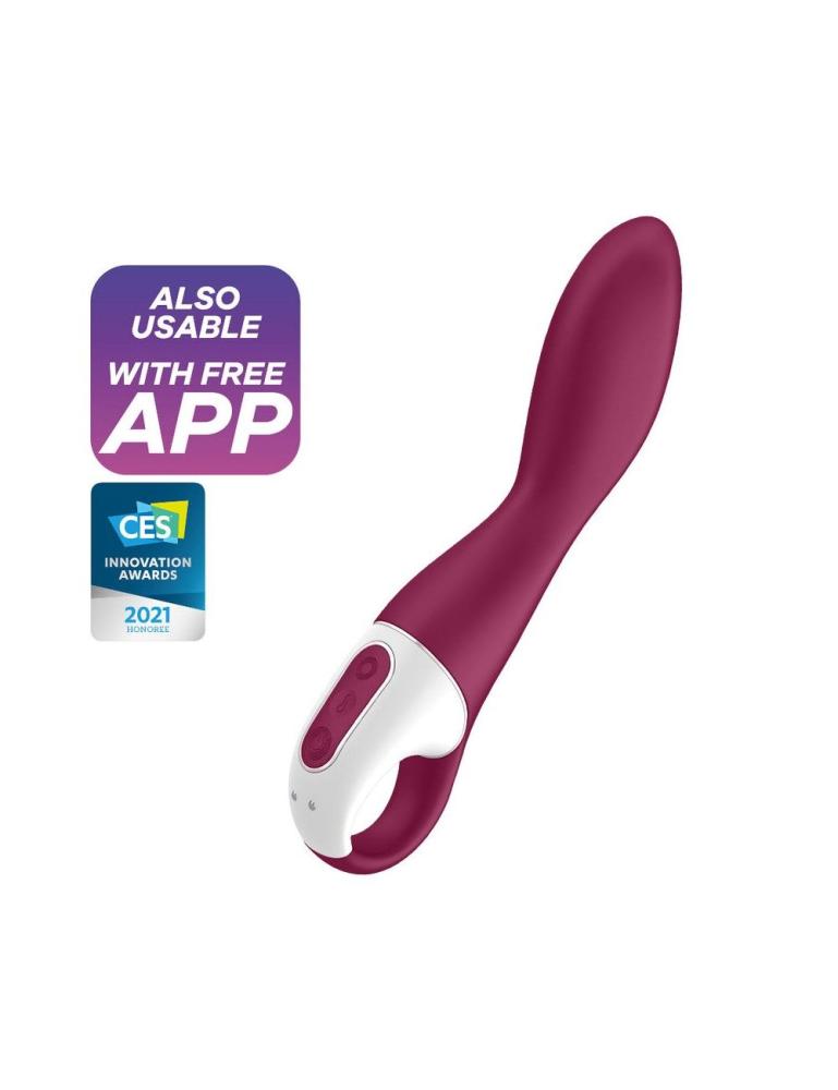 SO6087 Смарт вібратор точки G Satisfyer Heated Thrill з функцією підігріву