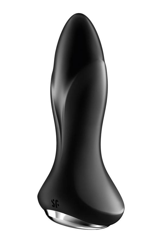 SO6278 Анальна смарт-вібропробка із перлинним масажем Satisfyer Rotator Plug 1+ Black