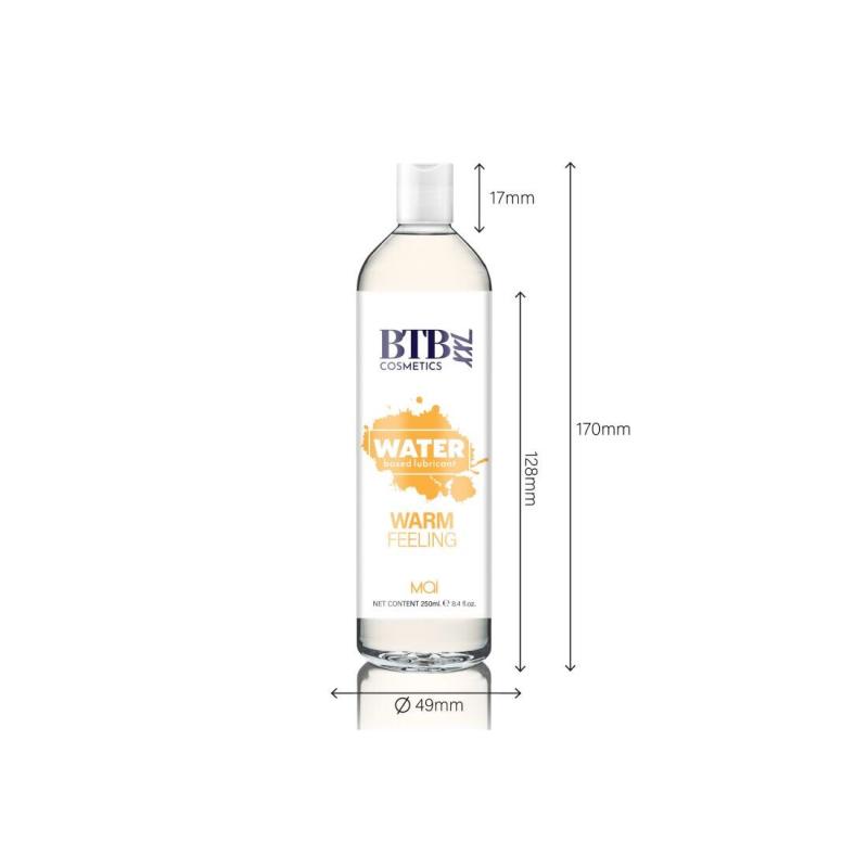 SO6565 Разогревающая смазка на водной основе BTB WARM FEELING (250 мл)