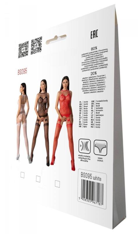 SO8928 Бодістокінг Passion BS095 white