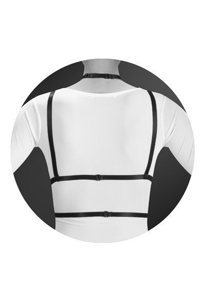 SO2227 Портупея на груди Bijoux Pour Toi - LAURA, еластичний поліестер