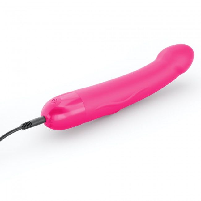 SO3571 Вібратор Dorcel Real Vibration M Magenta 2.0, діаметр 3,7см, перезаряджається, для точки G, водостій