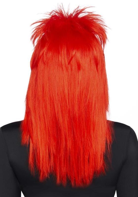 SO7939 Перука рок-зірки Leg Avenue Unisex rockstar wig Red, унісекс, 53 см